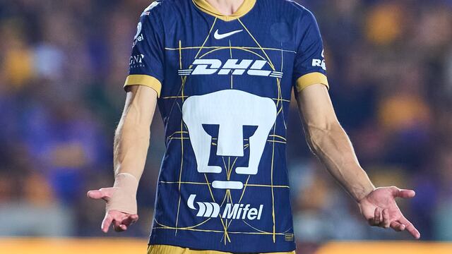 Revelan cómo sería del uniforme de visitante de Pumas de cara al Apertura 2025 de la Liga MX.