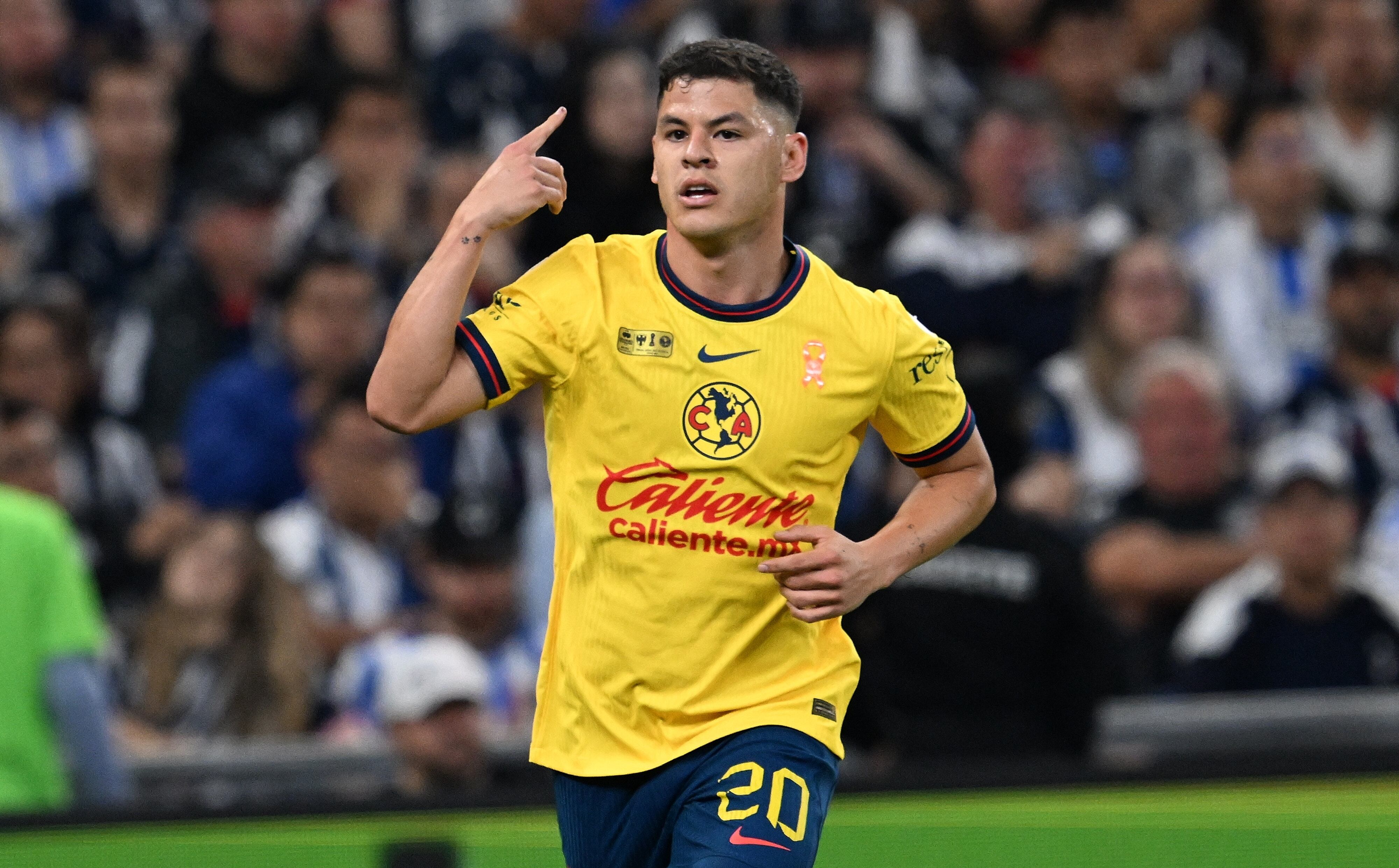 Richard Sánchez con el Club América