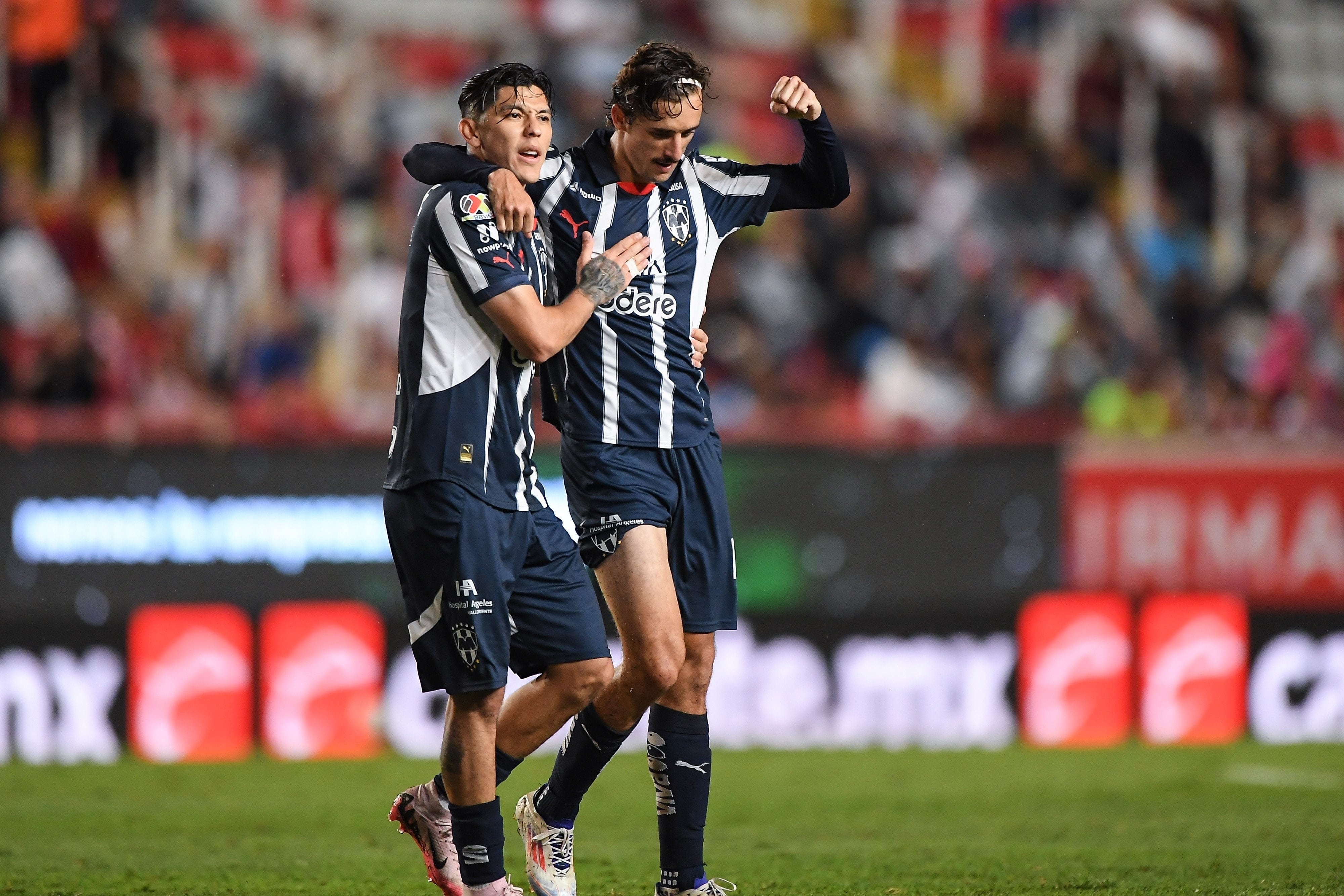 Jordi Cortizo y Gerardo Arteaga con Rayados de Monterrey.
