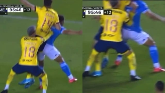 Experto explica que hubo un penal no marcado a favor del Cruz Azul