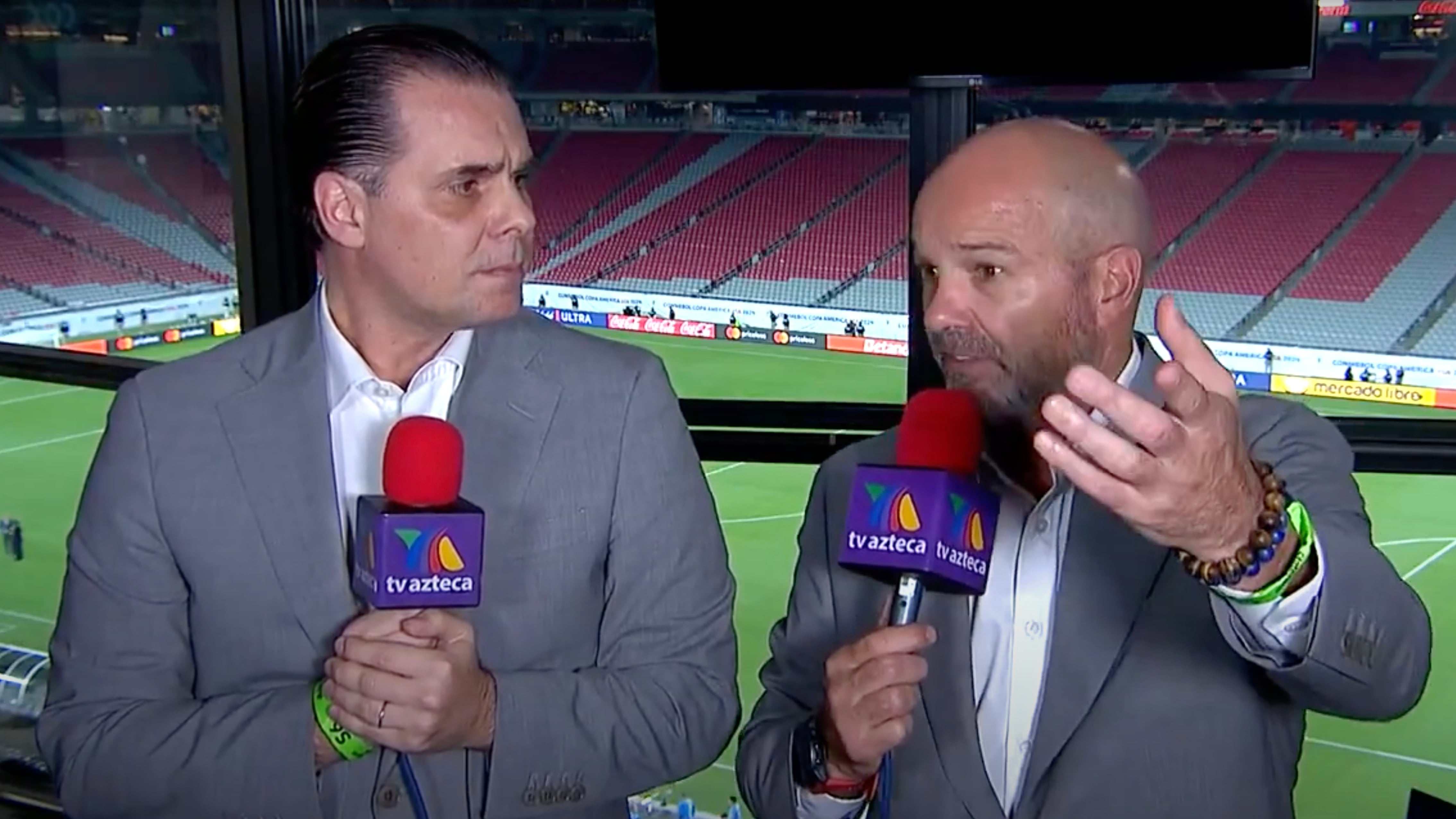 Luis García y Christian Martinoli