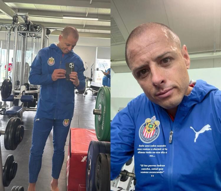 Chicharito Hernández y su misterioso mensaje a detractores: “Si los perros ladran”