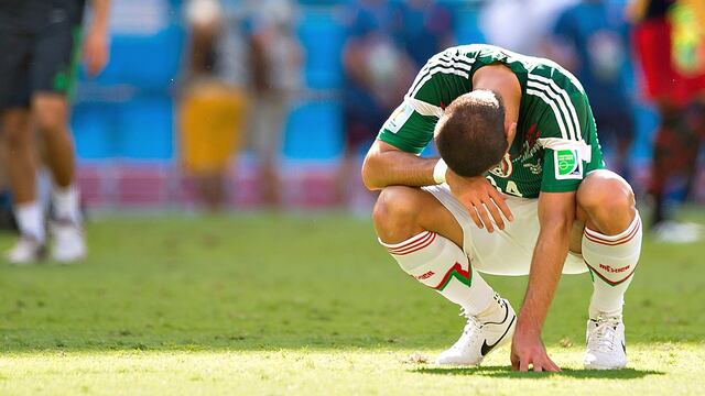 Javier Hernández en Brasil 2014