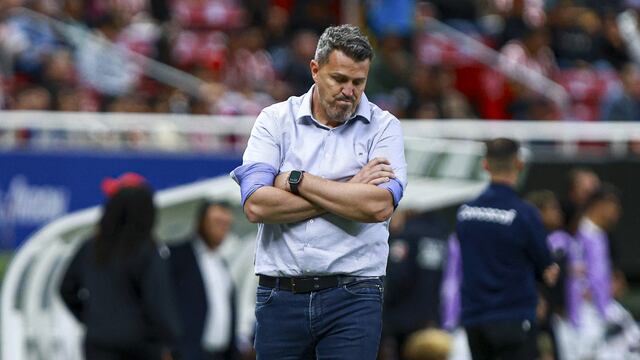 Óscar García, DT de Chivas.