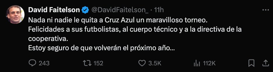 X de David Faitelson
