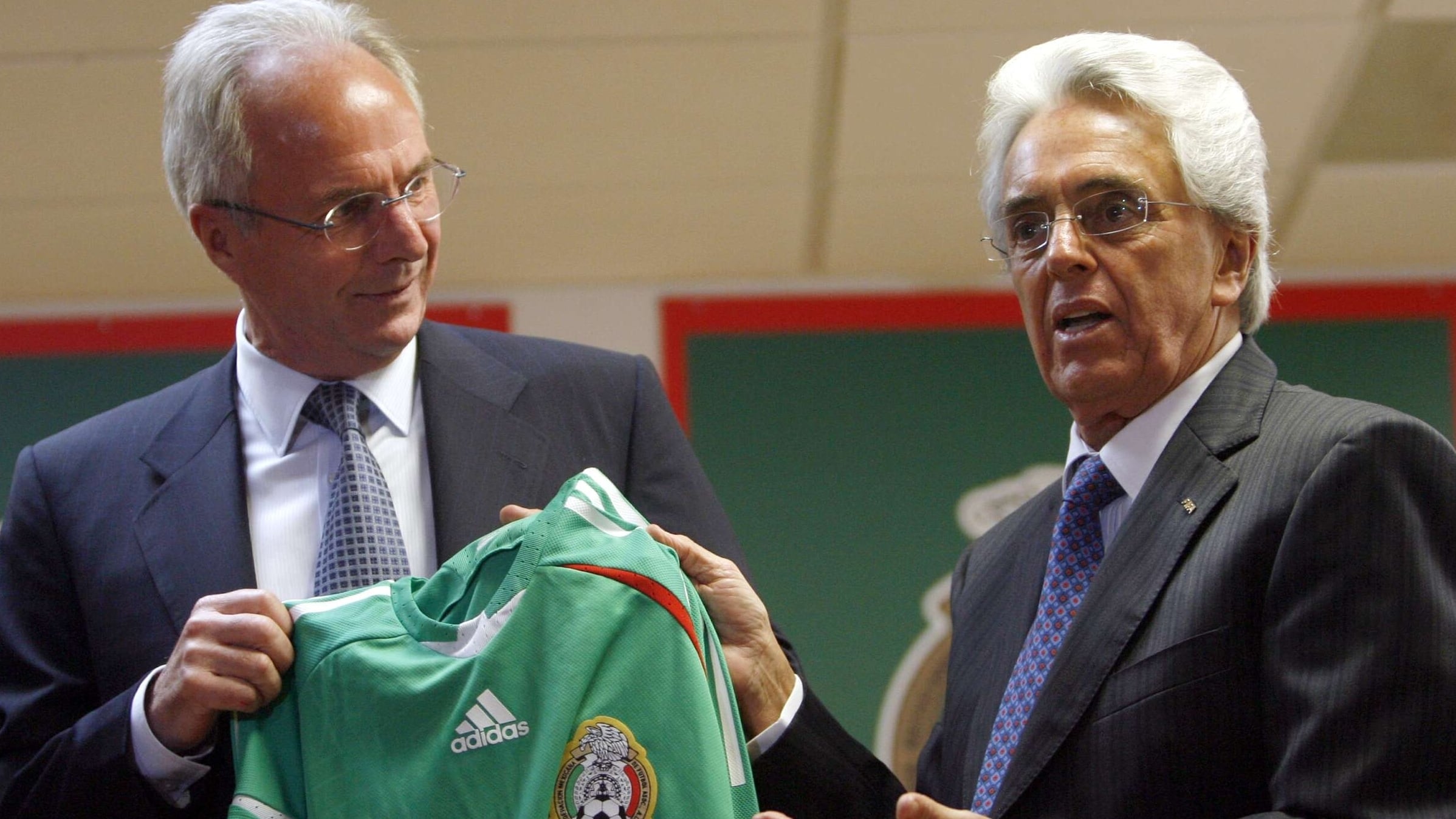 Sven-Goran Eriksson, ex DT de la Selección Mexicana.