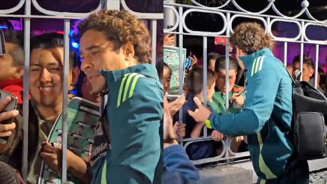 Memo Ochoa fue el único jugador de la Selección Mexicana que convivió con fans