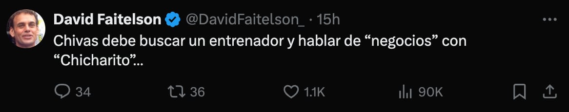 X de David Faitelson