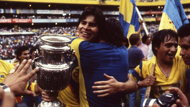 América campeón en 1984.