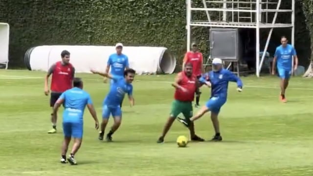 La brutal patada de Gabriel Milito al Chuyón de la que todos están hablando