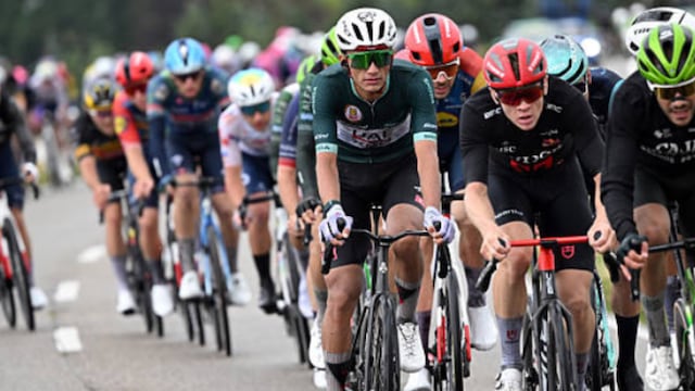 Isaac del Toro terminó en el grupo principal del Tour de Alemania. Foto: @GEBDeportes