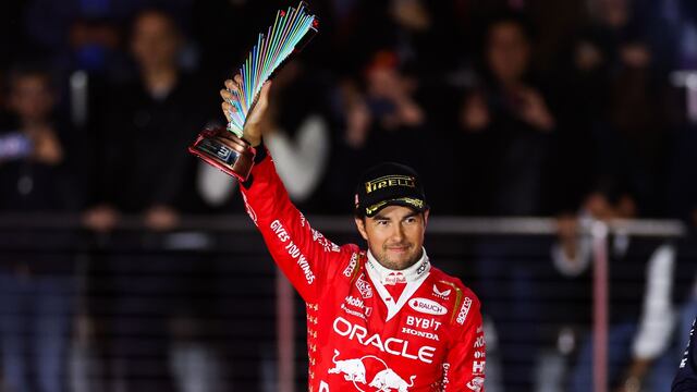 Checo Pérez en el GP de Las Vegas 2023