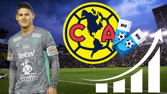 América se aprovecha de James Rodríguez e incrementa precios de boletos para duelo ante León