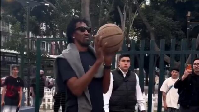 Scottie Pippen en CDMX.