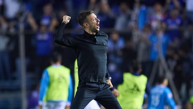 Martín Anselmi, DT de Cruz Azul.