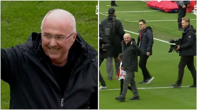 Sven-Goran Eriksson cumplió su sueño de dirigir un partido del Liverpool FC