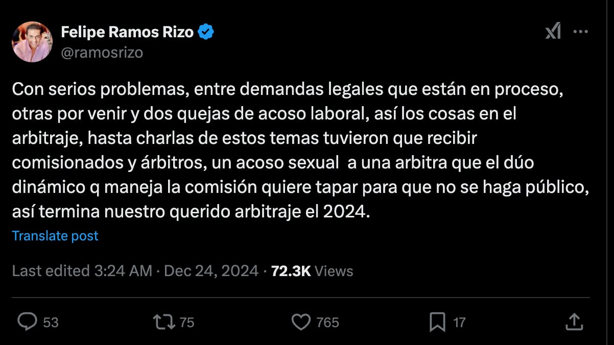 X de Felipe Ramos Rizo