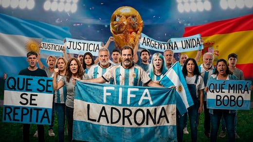 El antiargentinismo, una semana después de la final