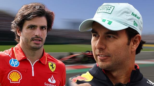 Emotiva despedida de Carlos Sainz a Checo Pérez