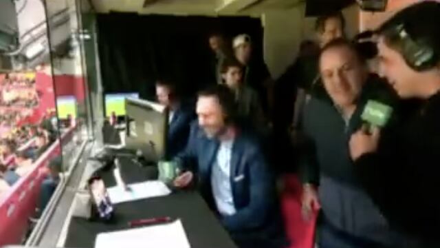 Cuauhtémoc Blanco amenaza a David Faitelson en pleno partido