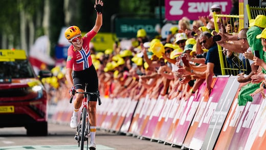 Sigrid Haugset conquista el amarillo; el Tour entra en su verdadera dimensión
