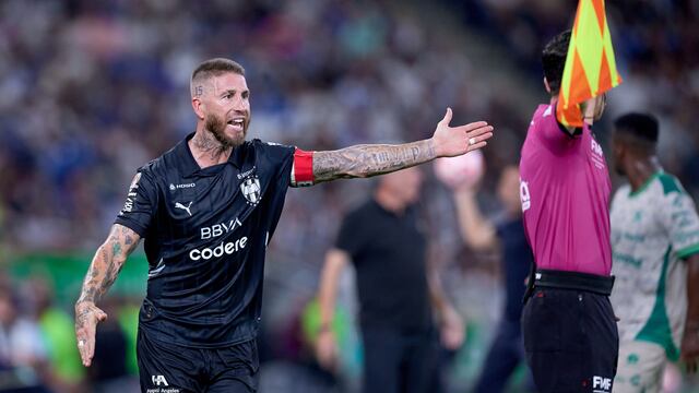 Sergio Ramos, jugador de Rayados.