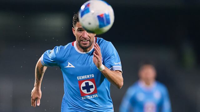 Nacho Rivero, en el Cruz Azul vs Real Hope.