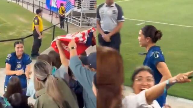 Kiana Palacios recibe criticas por negarse a firmar playera de Chivas