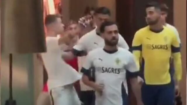 Cristiano Ronaldo empujó a un fan que solamente quería tomarse una foto con él