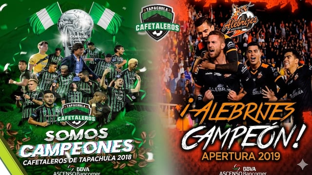 Cafetaleros de Tapachula y Alebrijes de Oaxaca