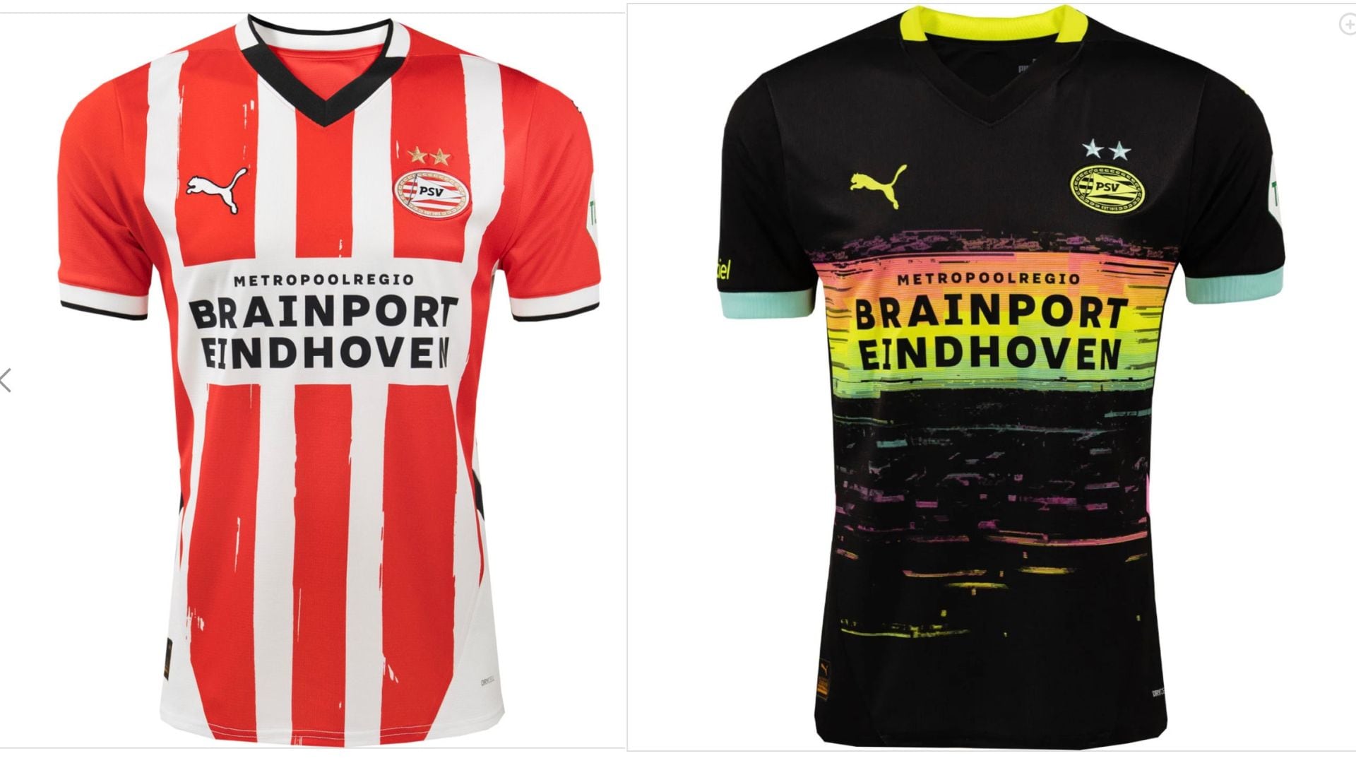 Playeras de PSV de Chucky Lozano 2024-25.
