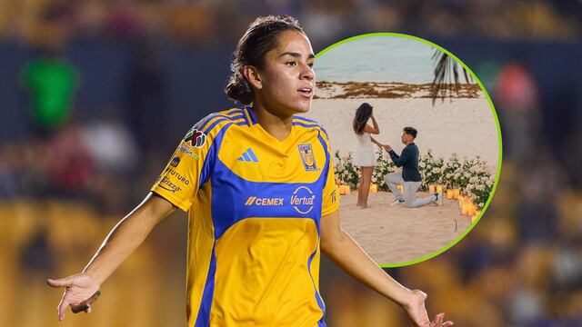 Jugador mexicano del LAFC le pide matrimonio a Maricarmén Reyes de Tigres Femenil