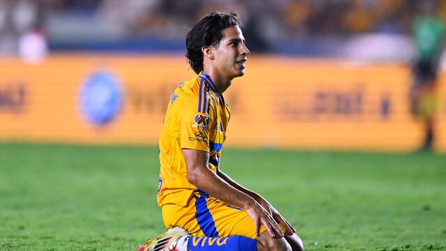Diego Lainez en el Tigres vs Toluca.