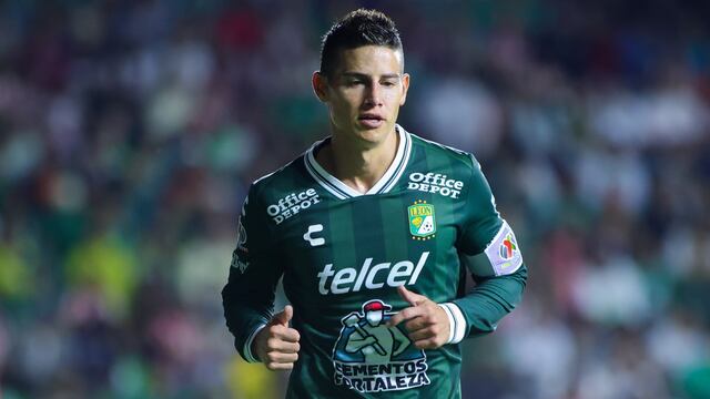 James Rodríguez, jugador de Club León.