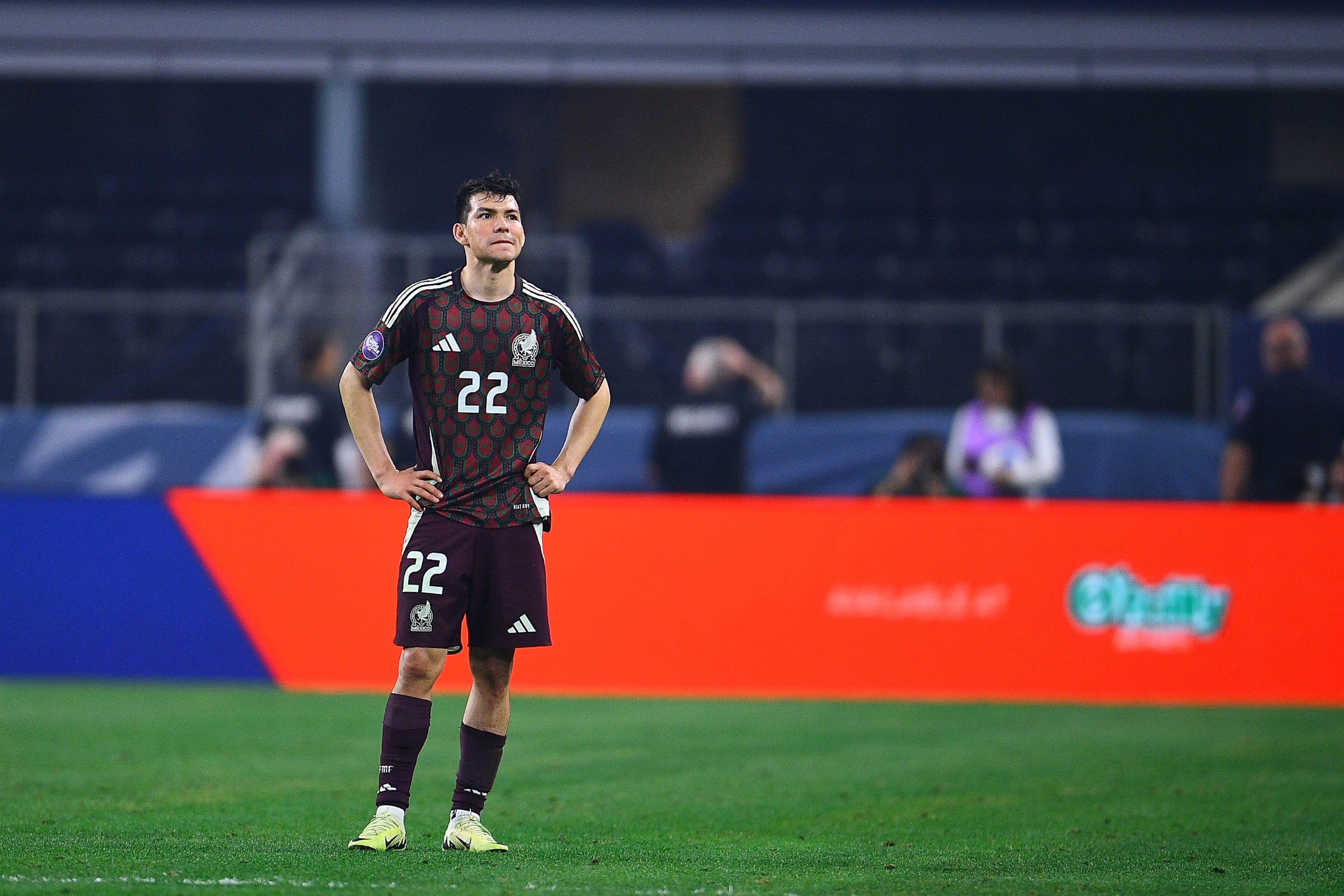 Chucky Lozano con la Selección Mexicana