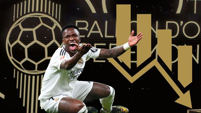 Vinícius Jr. perdió el Balón de Oro por una ridícula diferencia de puntos
