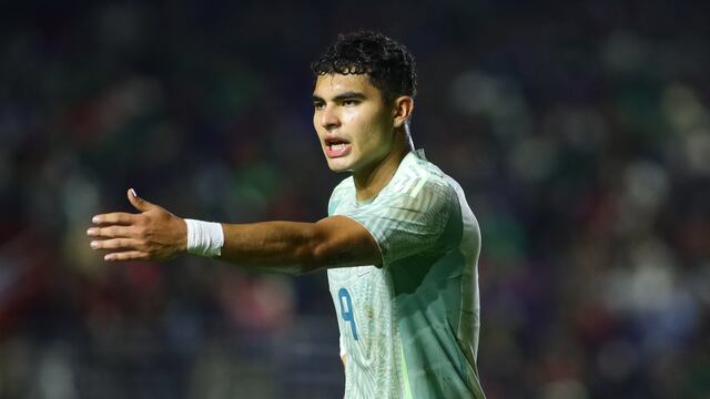 Stephano Carrillo con la Selección Mexicana Sub-20.