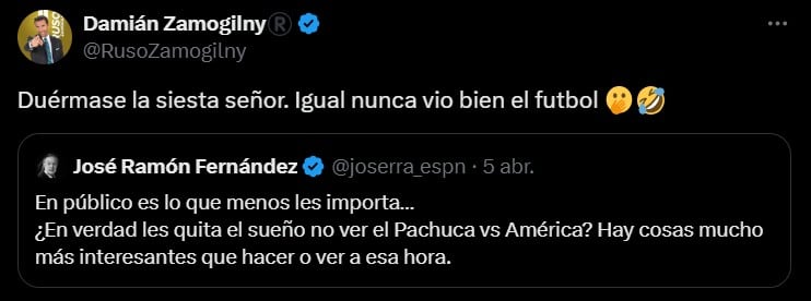 La brutal falta de respeto del Ruso Zamogilny a José Ramón Fernández