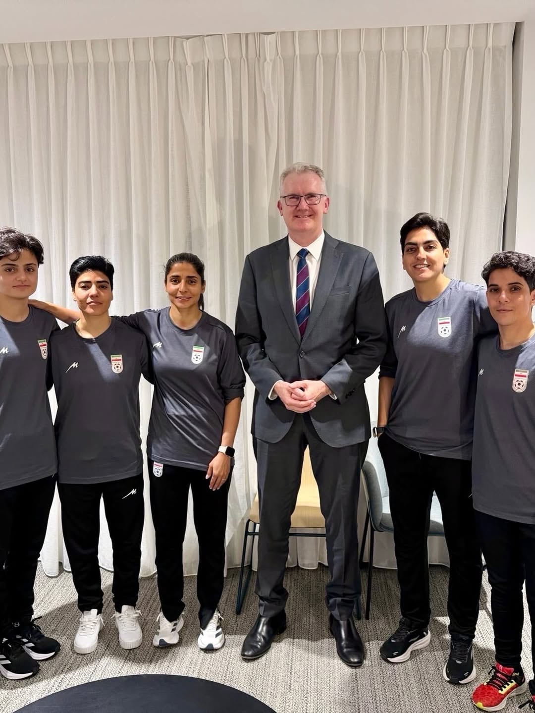 Jugadoras de Irán que recibieron asilo en Australia