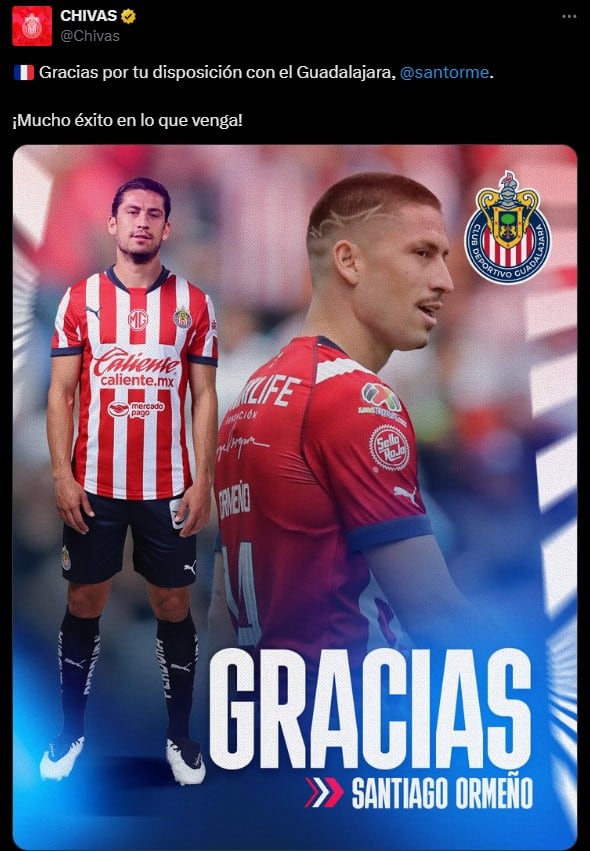 Comunicado oficial de Chivas