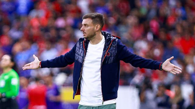 Martín Anselmi, DT de Cruz Azul.