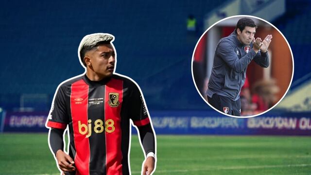 ¿La Premier League le quedó grande? Julián Araujo es exhibido por su entrenador.