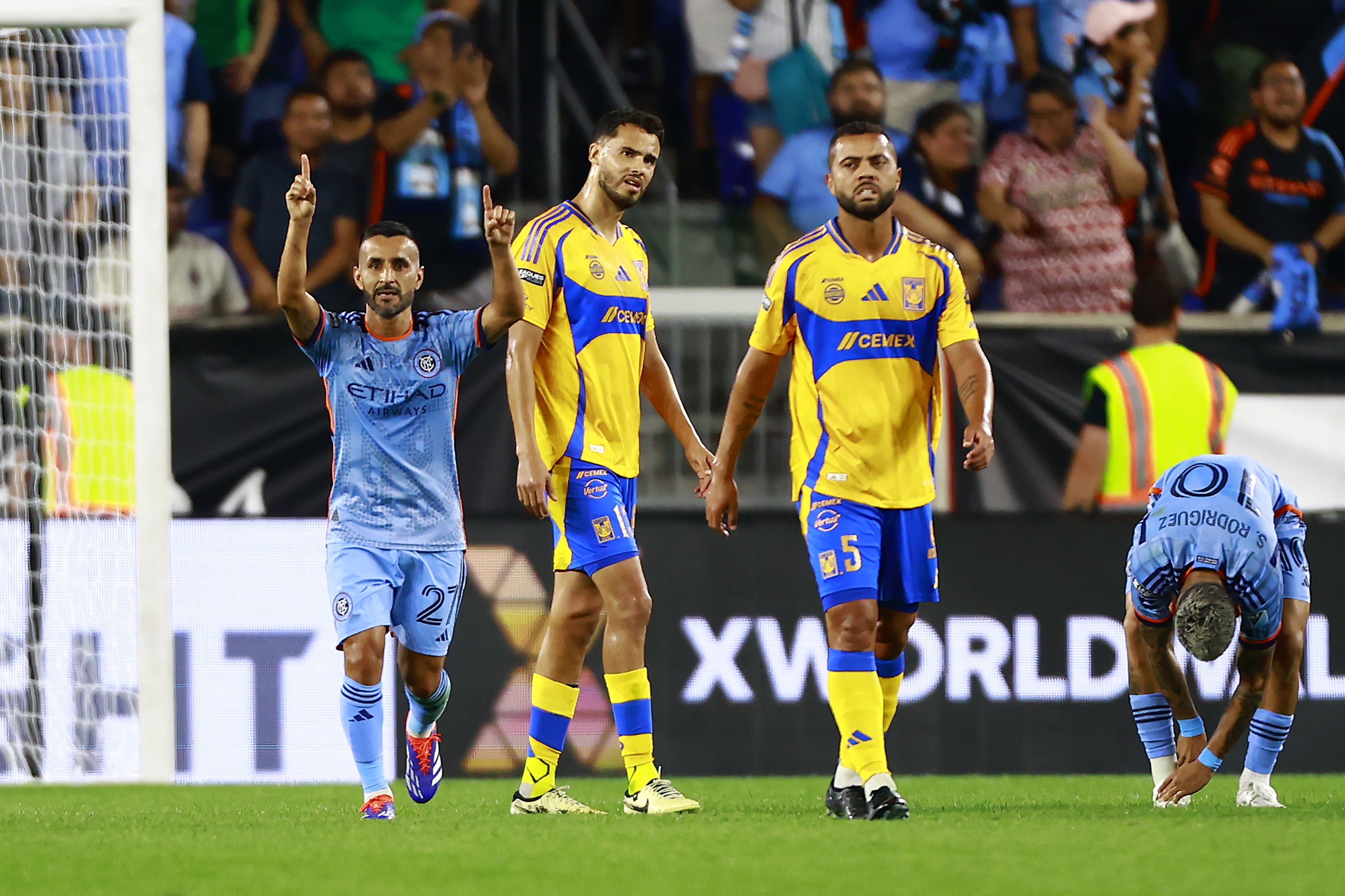 Club Tigres vs New York City FC de la Leagues Cup