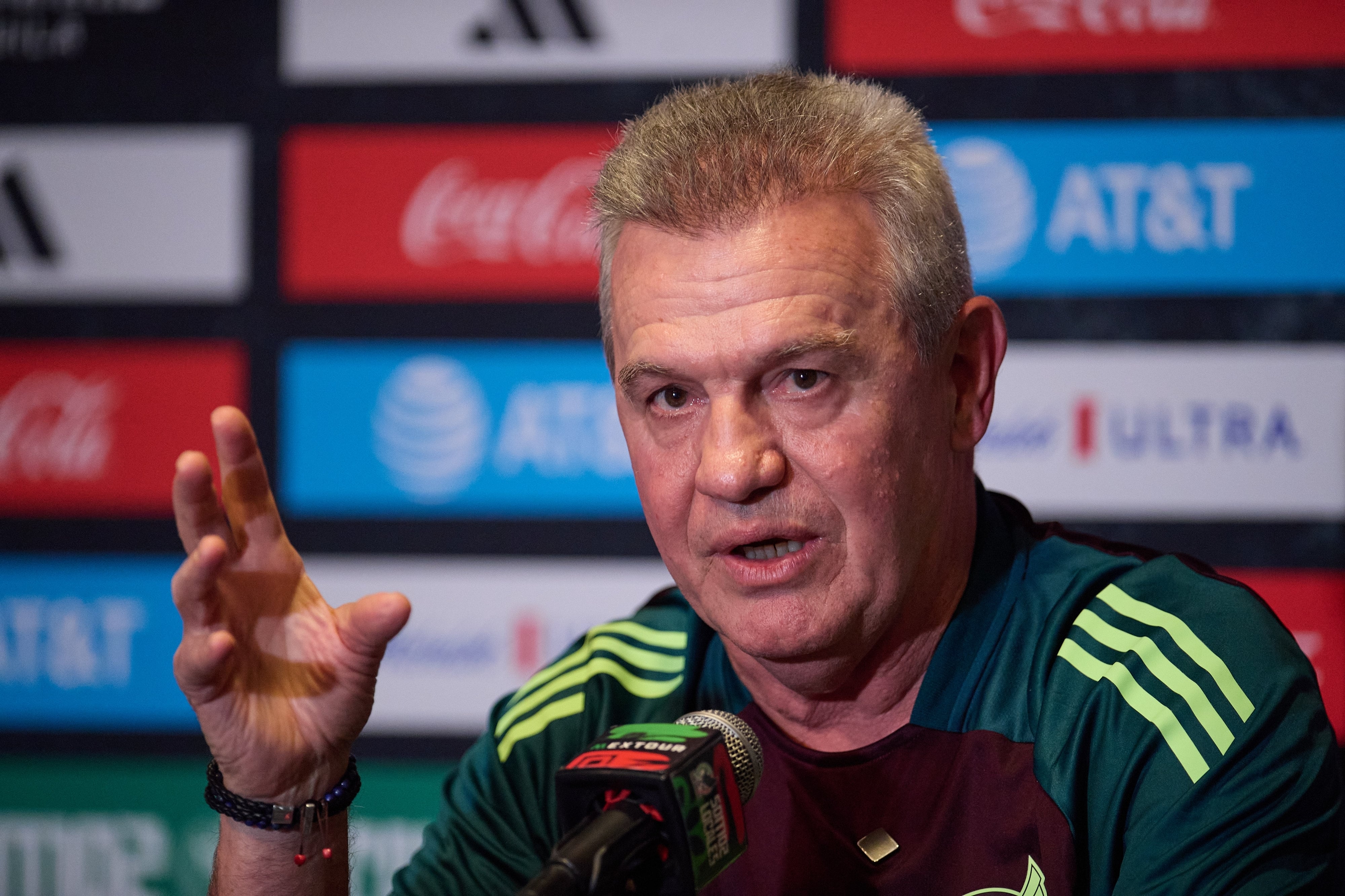 Javier Aguirre con la Selección Mexicana