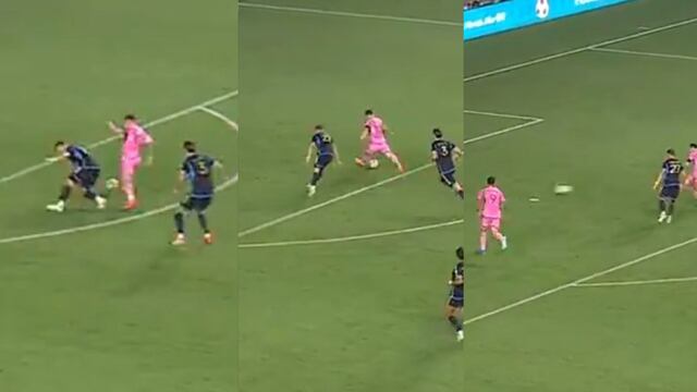 El descomunal gol de Lionel Messi.