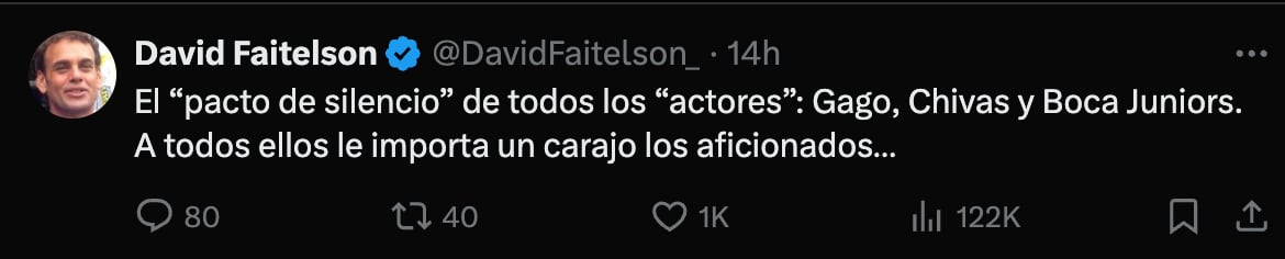 X de David Faitelson