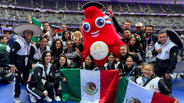 México llegó al Estadio de Francia para ser parte de la Ceremonia de Clausura de los Juegos Paralímpicos París 2024