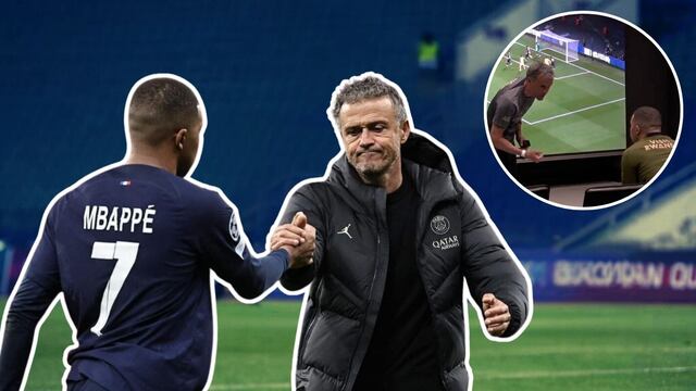 La brutal charla de Luis Enrique a Mbappé en el PSG: “Defiende como un hijo de pu…”.