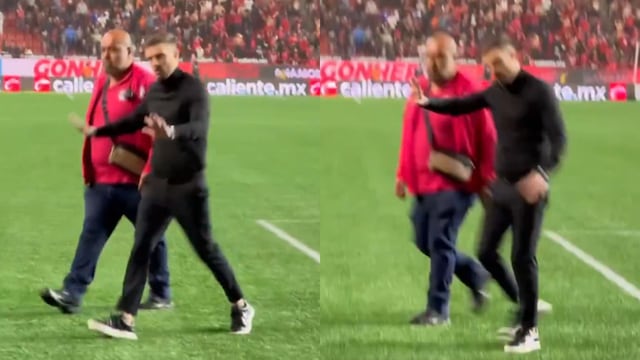 El polémico gesto de Martín Anselmi a los fans tras goleada ante Xolos