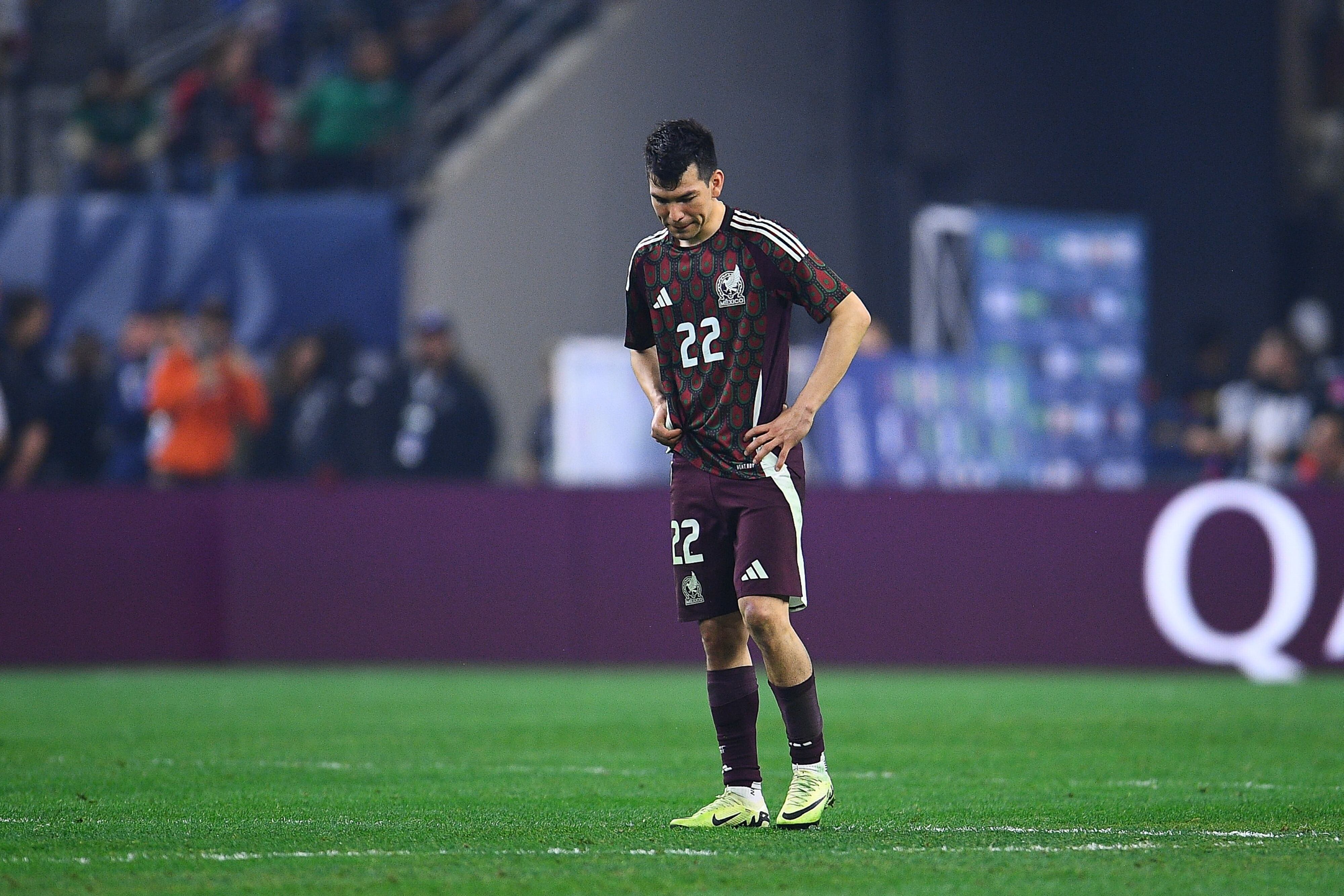 Hirving Lozano con la Selección Mexicana